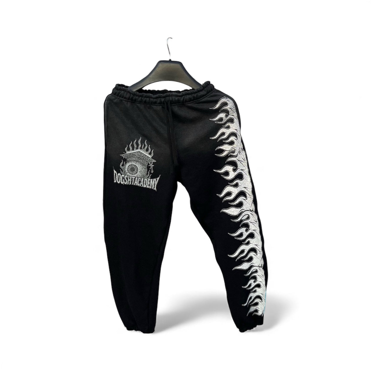 EYE 4 AN EYE SWEATPANTS “ABYSS BLACK”